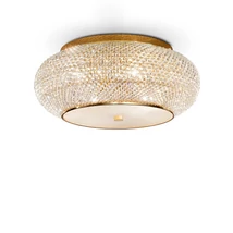 PASHA' PL10 ORO - IdealLux-100791 - Plafoniera