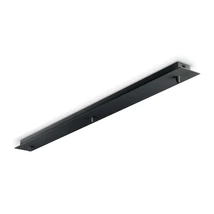 ROSONE METALLO 3 LUCI NERO - IdealLux-123301 - Accesorii