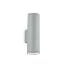GUN AP2 SMALL GRIGIO - IdealLux-163628 - Aplica exterior