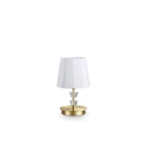 PEGASO TL1 SMALL OTTONE SATINATO - IdealLux-197753 - Veioza