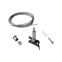 LINK TRIMLESS KIT PENDANT NO ROSONE 5 MT BK - IdealLux-243238 - Accesorii