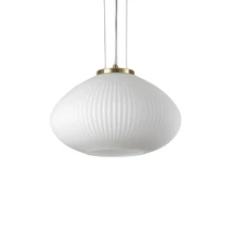 PLISSE' SP1 D35 OTTONE SATINATO - IdealLux-264547 - Pendul