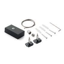 EGO KIT SINGLE STEEL CABLE 2 MT + BK CEILING CUP - IdealLux-276328 - Accesorii sistem liniar magnetic