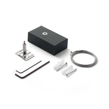 FLUO KIT SINGLE STEEL CABLE 5 MT + BK CEILING CUP - IdealLux-276335 - Accesorii sistem liniar