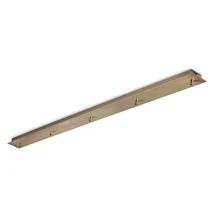 ROSONE LINEARE 5 LUCI OTTONE BRUNITO - IdealLux-285719 - Accesorii