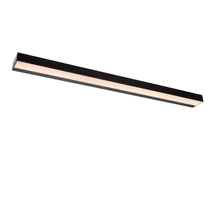 Aplica de perete pentru baie Lucide ALEXA, negru, LED 13W, 3000K, IP44 - 04210/13/30