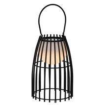 Veioza exterior Lucide FJARA stil retro metal negru forma semicircular LED IP44 - 06801/01/30