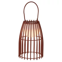Veioza exterior Lucide FJARA stil retro metal maro ruginiu forma semicircular LED IP44 - 06801/01/97