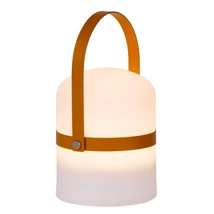 Veioza exterior Lucide LITTLE JOE stil modern plastic alb maro forma cilindric LED IP44 - 06802/01/43