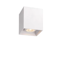 Plafoniera tip spot Lucide BODI stil modern aluminiu alb forma unghiular GU10 IP20 - 09101/01/31