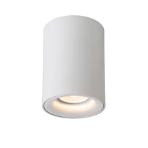 Plafoniera tip spot Lucide BENTOO-LED stil modern aluminiu alb forma cilindric GU10-LED IP20 - 09912/05/31