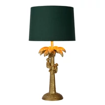 Veioza Lucide EXTRAVAGANZA COCONUT stil retro plastic auriu mat-alama verde E27 IP20 - 10505/81/02