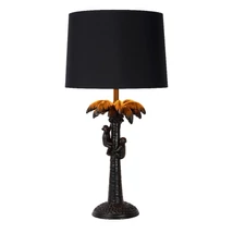 Veioza Lucide EXTRAVAGANZA COCONUT stil retro plastic negru E27 IP20 - 10505/81/30