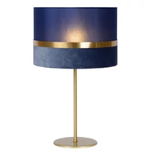 Veioza Lucide EXTRAVAGANZA TUSSE stil retro panza albastru auriu forma rotund E27 IP20 - 10509/81/35