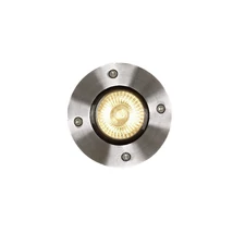 Incastrabil in sol Lucide BILTIN stil modern aluminiu crom satinat forma rotund GU10 IP67 - 11801/01/12