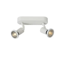 Plafoniera tip spot Lucide JASTER-LED stil modern metal alb forma ovala GU10-LED IP20 - 11903/10/31