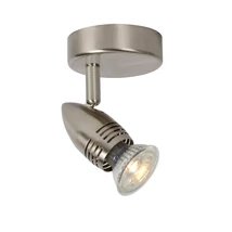 Aplica spot Lucide CARO-LED stil modern metal crom satinat forma rotund GU10-LED IP20 - 13955/05/12