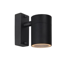Aplica exterior Lucide ARNE-LED stil modern otel negru forma rotund GU10-LED IP44 - 14867/05/30
