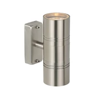 Aplica de perete Lucide ARNE-LED stil modern otel crom satinat forma rotund GU10-LED IP44 - 14867/11/12