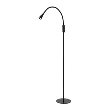 Lampadar Lucide ZOZY stil modern plastic negru forma triunghi LED IP20 - 18756/03/30