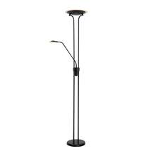 Lampadar Lucide CHAMPION-LED stil modern metal negru forma rotund LED IP20 - 19792/24/30