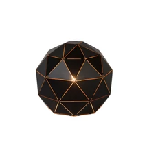 Veioza Lucide OTONA stil modern metal negru forma rotund E27 IP20 - 21509/25/30