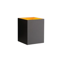 Aplica de perete Lucide XERA stil modern aluminiu negru forma unghiular G9 IP20 - 23253/01/30