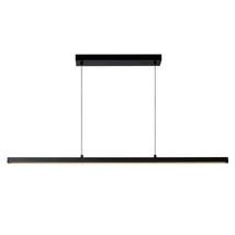 Pendul Lucide SIGMA, metal, negru, LED 36W, 2700K - 23463/36/30
