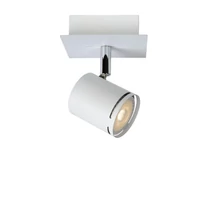 Plafoniera tip spot Lucide RILOU stil modern metal alb crom forma unghiular GU10-LED IP20 - 26994/05/31