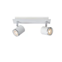 Plafoniera tip spot Lucide RILOU stil modern metal alb crom forma dreptunghi GU10-LED IP20 - 26994/10/31