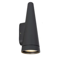 Aplica de perete Lucide WIZARD stil modern aluminiu antracit forma triunghi GU10-LED IP54 - 27803/01/29