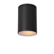 Plafoniera tip spot Lucide TUBIX stil modern aluminiu antracit forma cilindric E27 IP54 - 27870/01/30