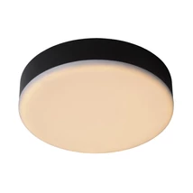Plafoniera baie Lucide CERES-LED stil modern aluminiu negru alb forma rotund LED IP44 - 28112/30/30