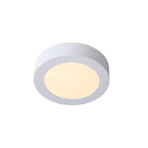 Plafoniera baie Lucide BRICE-LED stil modern aluminiu alb forma rotund LED IP44 - 28116/18/31