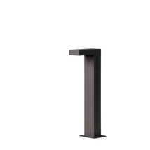 Stalp exterior Lucide TEXAS stil modern aluminiu antracit forma dreptunghi LED IP54 - 28851/40/30