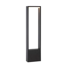 Stalp exterior Lucide GOA stil modern aluminiu antracit forma dreptunghi LED IP54 - 28857/61/30