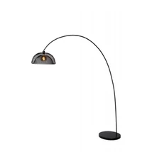 Lampadar Lucide MESH stil modern otel negru forma rotund E27 IP20 - 30773/01/30
