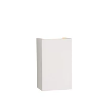 Aplica de perete Lucide GIPSY stil modern ghips alb forma dreptunghi G9 IP20 - 35201/18/31
