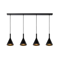 Pendul Lucide GIPSY stil modern beton negru E27 IP20 - 35410/04/30