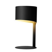 Veioza Lucide KNULLE stil modern metal negru forma rotund E14 IP20 - 45504/01/30