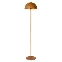 Lampadar Lucide SIEMON stil modern otel galben ocru forma semicircular E27 IP20 - 45796/01/44