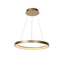 Pendul Lucide VIDAL stil modern acril auriu mat-alama opal forma rotund LED IP20 - 46403/48/02