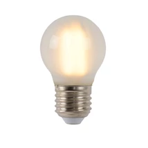 Bec filament dimabil Lucide E27-LED stil Vintage sticla satinat forma glob E27-LED IP20 - 49021/04/67