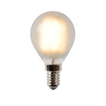 Bec filament dimabil Lucide E14-LED stil Vintage sticla satinat forma glob E14-LED IP20 - 49022/04/67