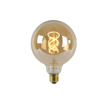 Bec filament dimabil Lucide E27-LED 5W 380lm 2200K 360° Cri80 sticla chihlimbar - 49033/05/62