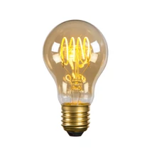 Bec filament dimabil Lucide E27-LED stil Vintage sticla chihlimbar forma glob E27-LED IP20 - 49042/05/62