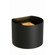 Aplica spot baie Lucide AXI stil modern metal negru forma semicircular LED IP54 - 69201/06/30