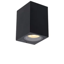 Aplica exterior Lucide ZARO stil modern aluminiu negru forma dreptunghi GU10 IP44 - 69800/01/30