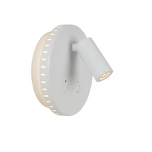 Aplica de perete Lucide BENTJER stil modern metal alb forma rotund LED IP20 - 79201/09/31