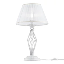 Veioza Maytoni GRACE organza alb 1x E14 - ARM247-00-G